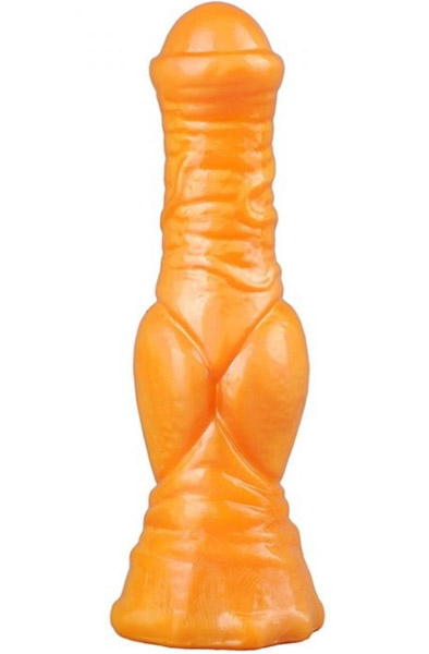 Dildo Wolf Orange 21 cm Dragon dildo
