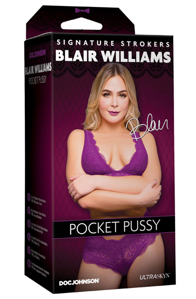 Doc Johnson Blair Williams Pocket Pussy Lösvagina