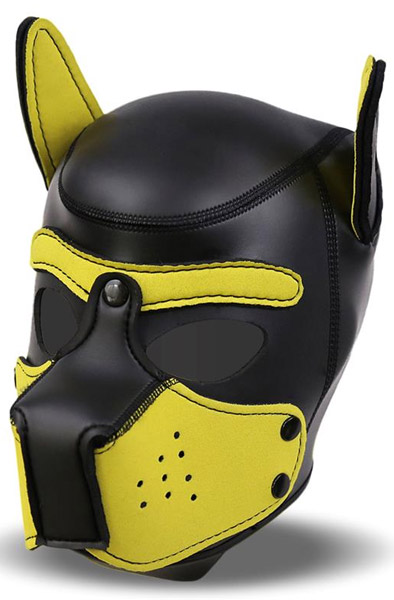 Dog Hood With Removable Muzzle BDSM mask