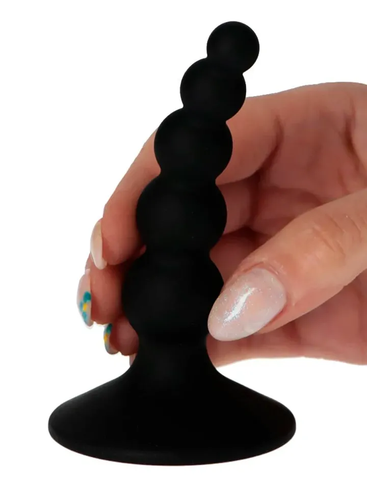 Domino Ass Punisher Silicone Black Anaalitappi