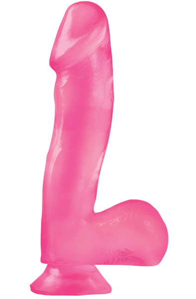 Dong With Suction Cup Pink 16,5 cm Dildo