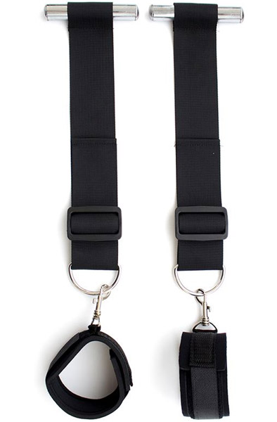 Door Swing Nylon Bind Neoprene Wrist Cuffs Positionshållare