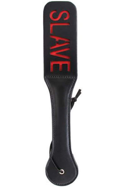 Double Spank Paddle Slave BDSM-mela