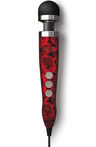 Doxy Number 3 Wand Massager Rose Pattern Magicwand / Massagewand