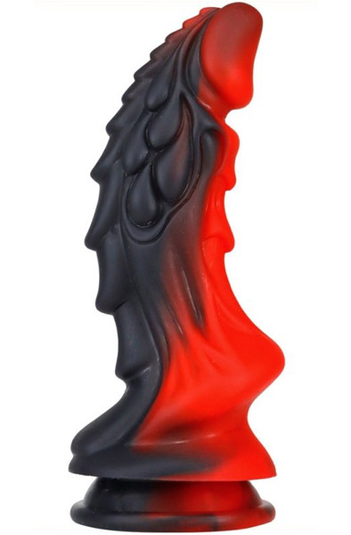 Dragon Dildo Zomay Black-Red 23 cm Dragon dildo