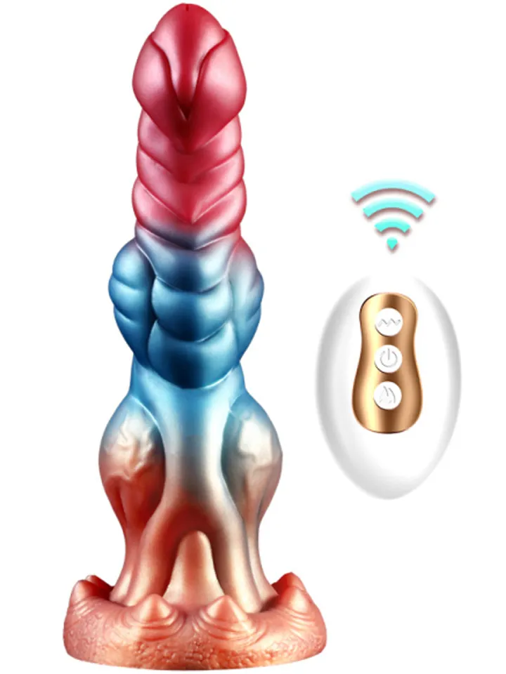 Drakolis Vibrating & Heating Dildo 25 cm Dragon dildo