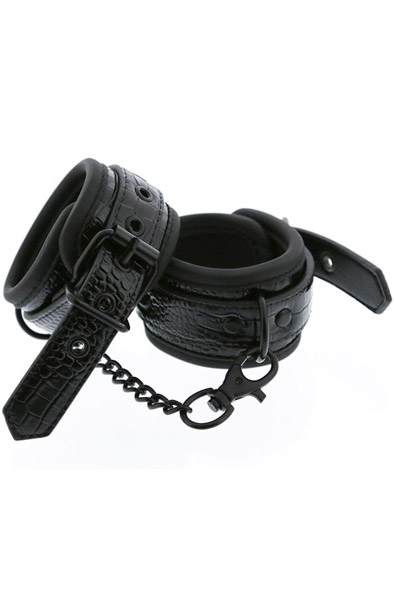 Dream Toys Blaze Handcuff Croco Black Handbojor