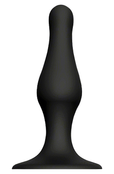 Dream Toys Grey Plug With Suction Cup Analplugg