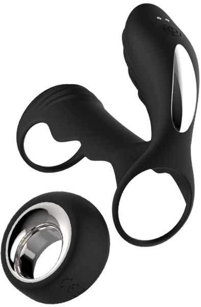 Dream Toys Midnight Magic Hyperion Remote Penisöverdrag med vibration