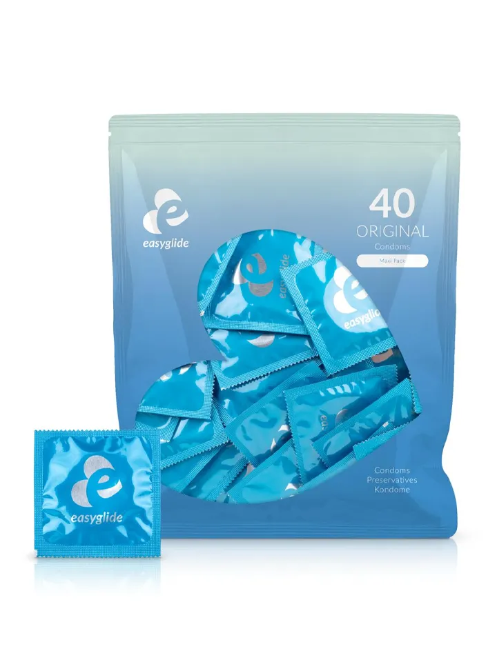 EasyGlide Original Condoms 40-pack Kondomit