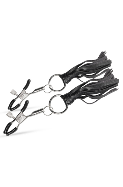 Easytoys Adjustable Nipple Clamps With Tassels Bröstvårtsklämmor