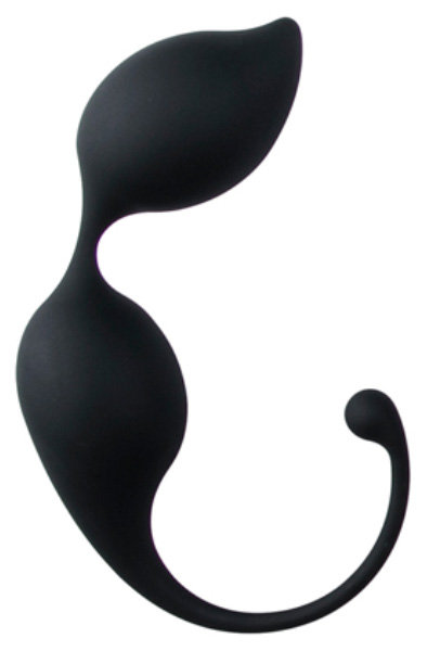 Easytoys Curved Kegel Balls Black Knipkulor / Geishakulor