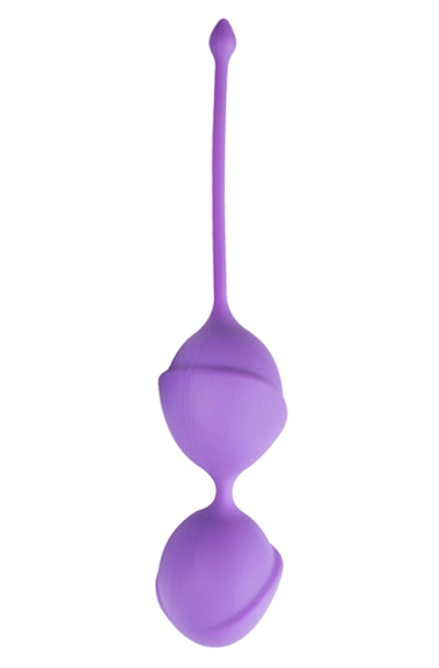 Easytoys Double Vagina Balls Purple Knipkulor / Geishakulor