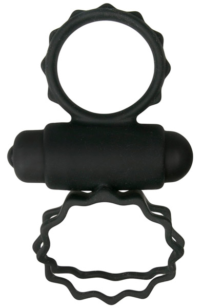 Easytoys Duo Cock Ring Penisring med vibrator