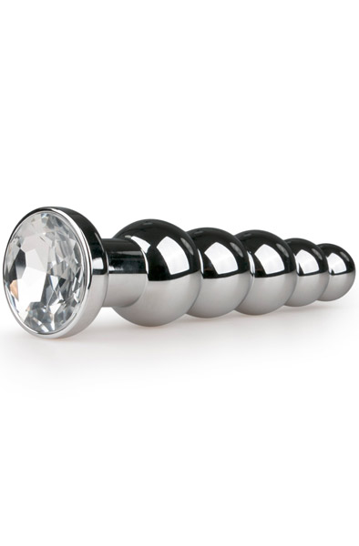 Easytoys Metal Butt Plug No. 14 Silver Analplugg metall