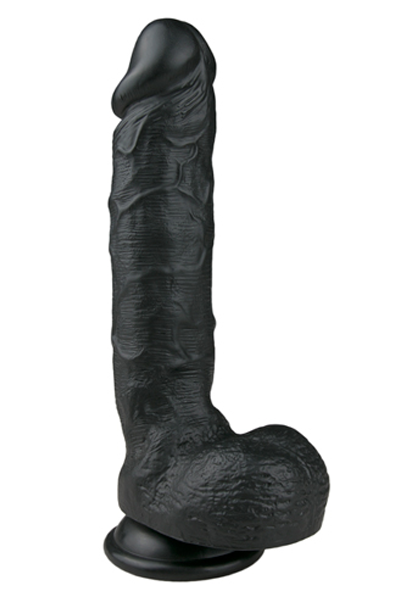 Easytoys Realistic Dildo Black 22,5 cm Dildo