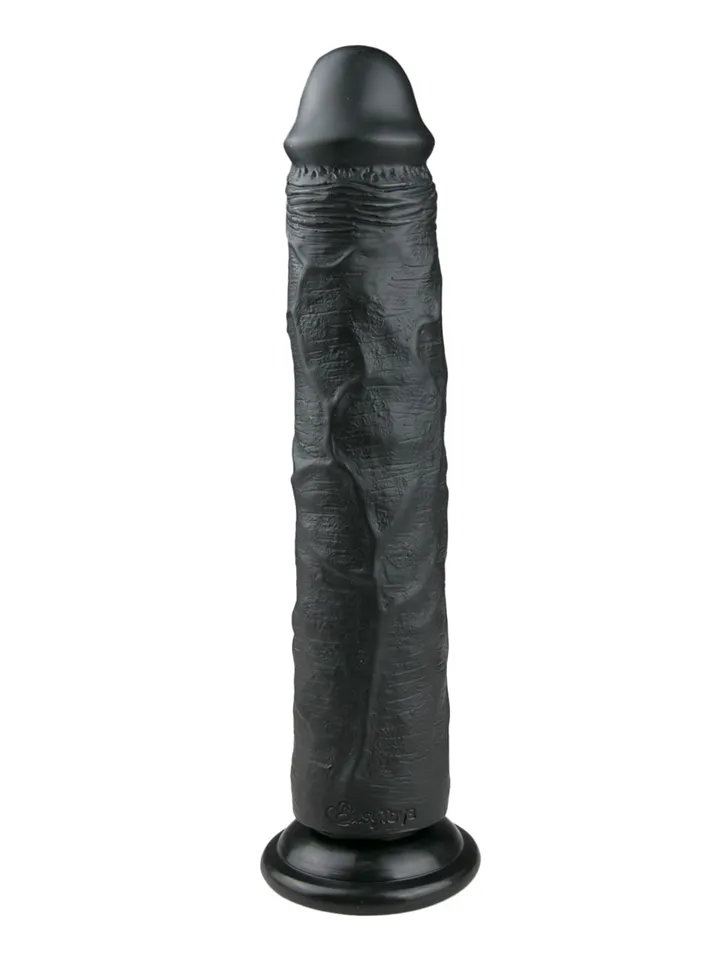 Easytoys Realistic Dildo Black 28,5 cm XL dildo
