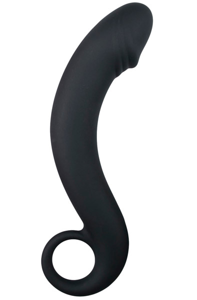 Easytoys Silicone Black Prostate Dildo Analdildo