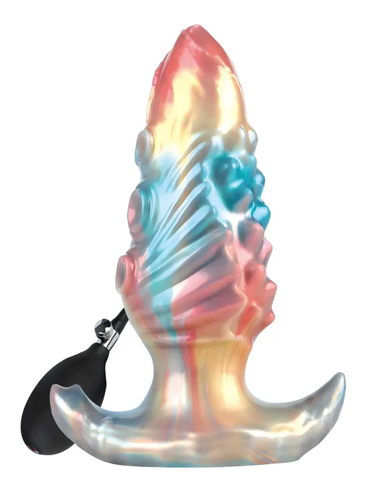 Ebon Leviathan Inflatable Monster Anal Plug 18 cm Pumpattava anaalitappi