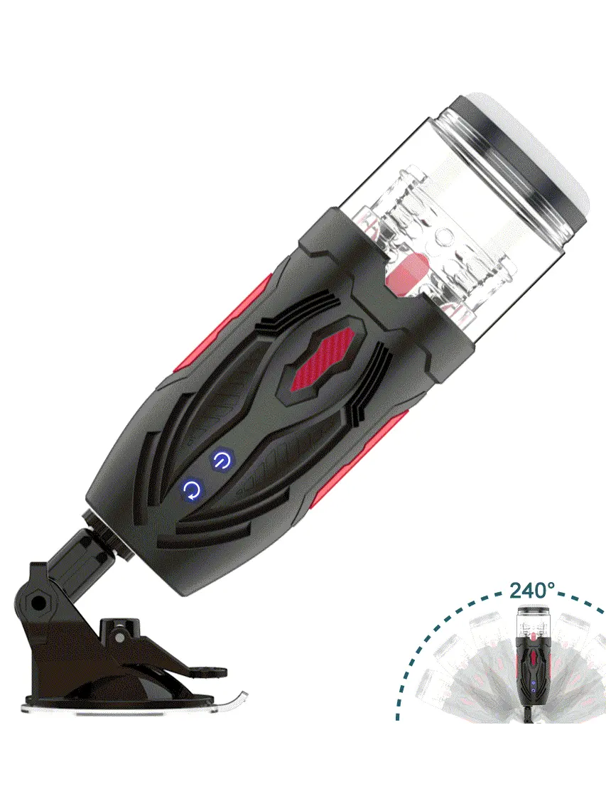 Erospace B1 Thrusting & Rotating Masturbator Masturbator med motor