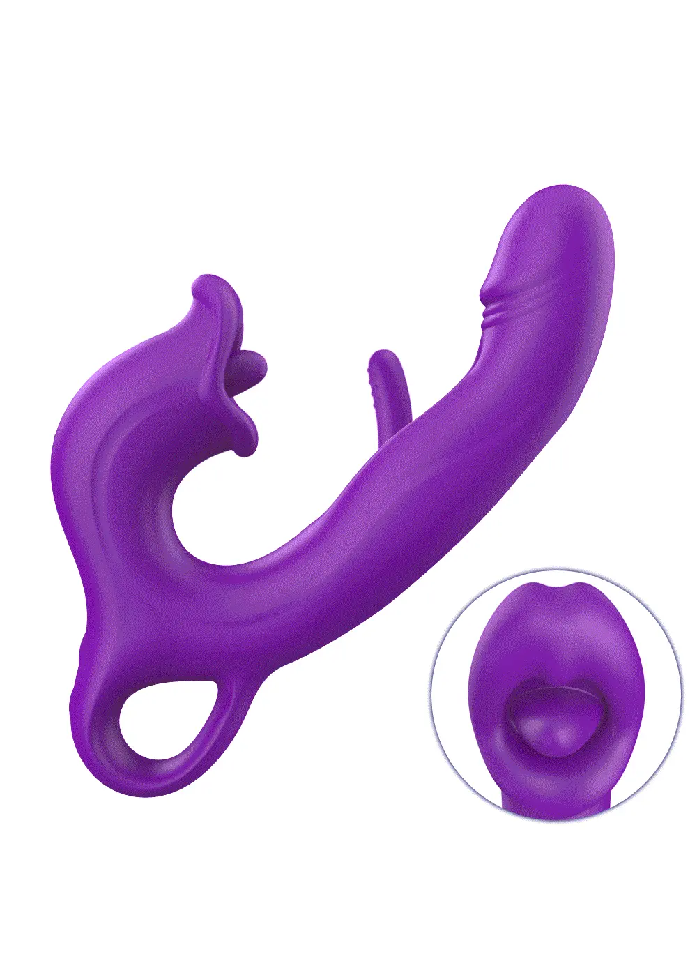 Erospace G-spot Vibrator With Clitoral Stimulation Vibraattori