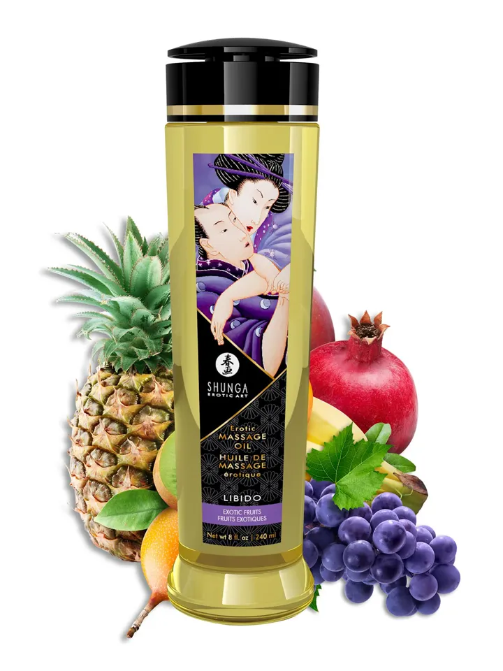 Shunga Erotic Sensuell Doftande Massageolja 240 ml