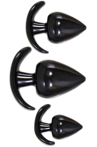 Evolved Anal Delight Black Set Analpluggar paket
