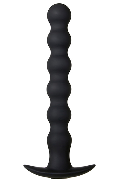 Evolved Bottoms Up Black Analkulor med vibration