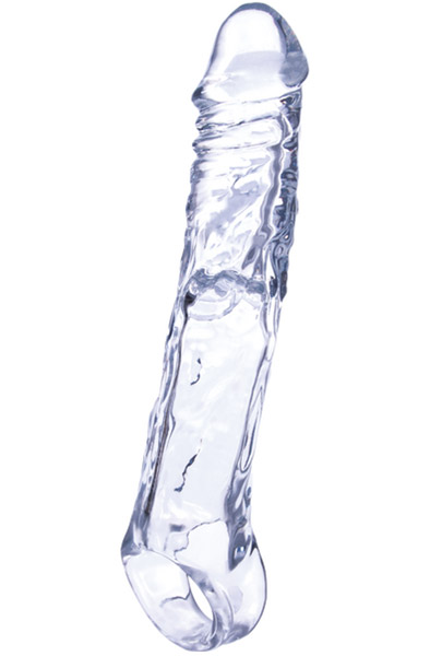 Excellent Power Length Enhancer Clear 19 cm Penisöverdrag