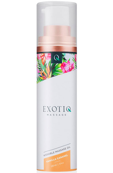 Exotiq Massage Oil Vanilla Caramel 100 ml Massageolja Vanilj Karamell