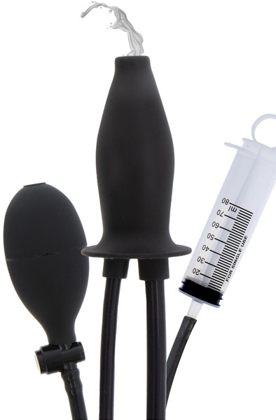 Extreme Inflatable Lubricating Plug Uppblåsbar analplugg