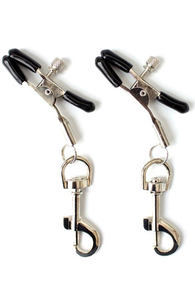 Fetish Addict Nippel Clamp With Hook Bröstvårtsklämmor