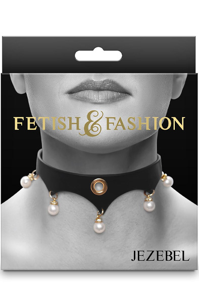 Fetish & Fashion Jezebel Collar BDSM-kaulapanta