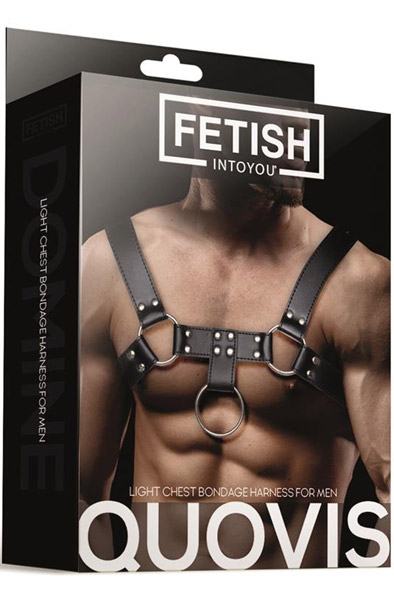 Fetish Quovis Light Chest Bondage Harness Bondage sele