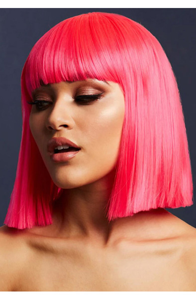 Fever Lola Wig Neon Pink Peruk