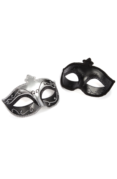 Fifty Shades of Grey Masks On Masquerade Mask Twin Pack BDSM mask