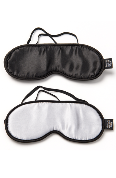 Fifty Shades of Grey No Peeking Soft Twin Blindfold Kit Ögonbindel