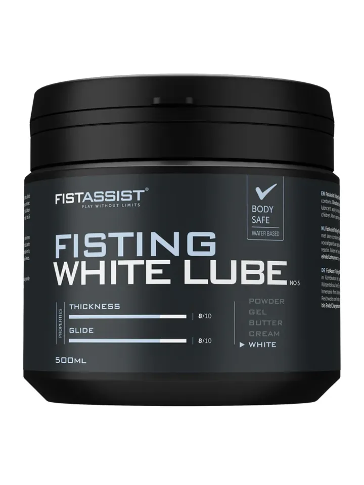 Fist Assist Fisting White Lube 500 ml Glidmedel anal/fisting