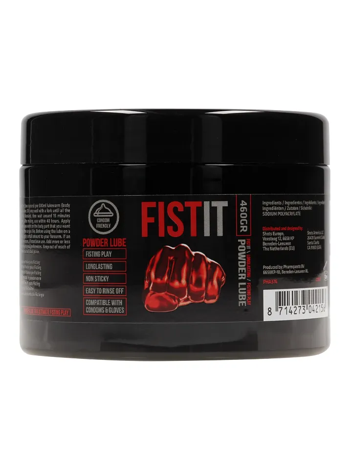 Fist It Powder Lube 460g Liukuvoide anaali/fisting