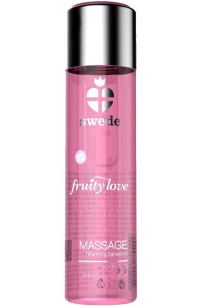 Fruity Love Massage Sparkling Strawberry Wine 60ml Massageolja