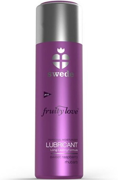 Fruity Love Sweet Raspberry Rhubarb 100ml Glidmedel med smak