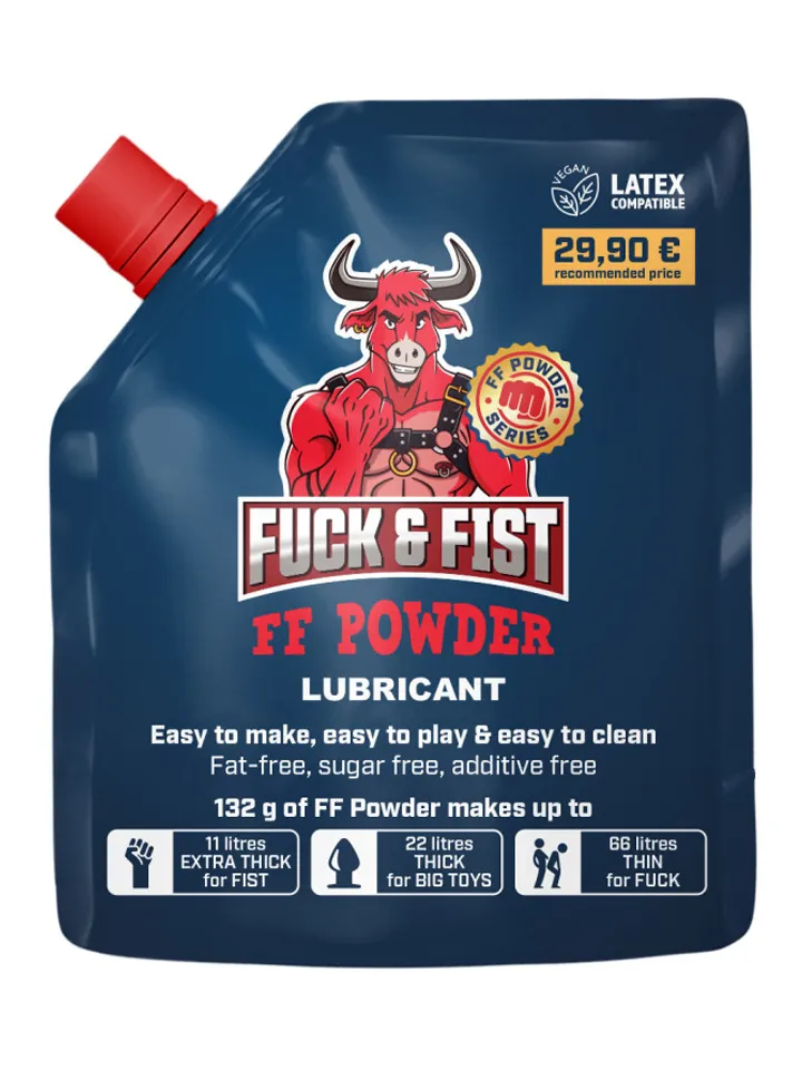 Fuck & Fist Powder Lubricant (11 liters) 132g Liukuvoide anaali/fisting
