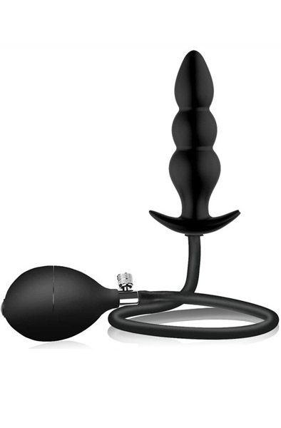 FUKR Inflatable Plug Beads Inflat 15cm Pumpattava anaalitappi