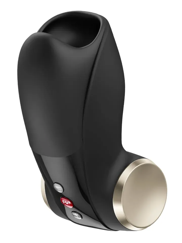 Fun Factory Cobra Libre II Vibrating Masturbator Black Masturbaattori