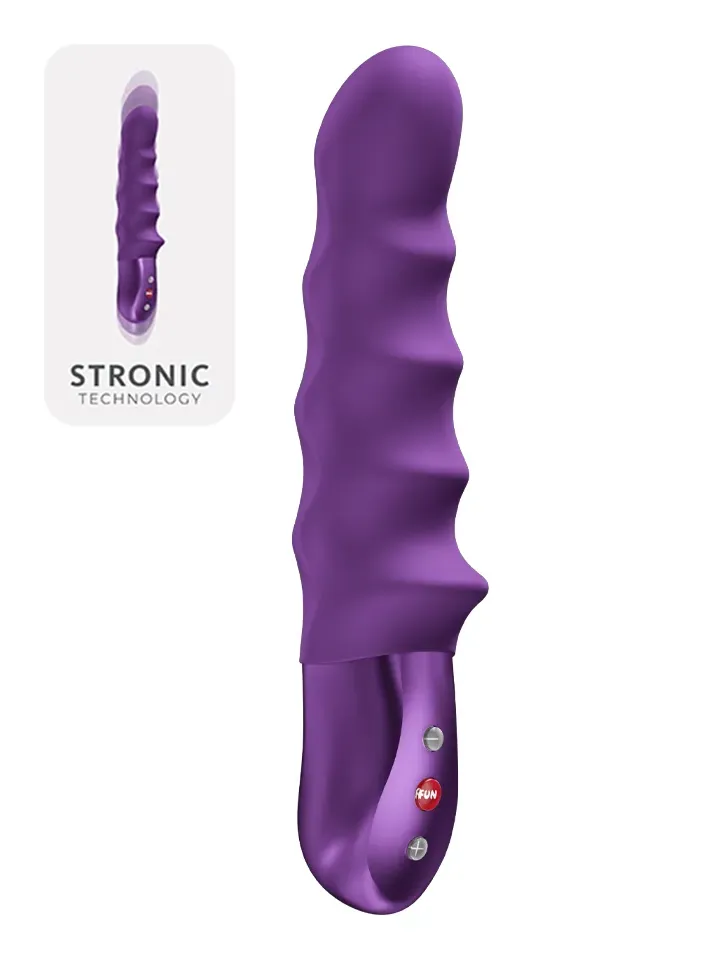 Fun Factory Stronic Surf Thrusting Pulsator Dark Violet G-punktsvibrator