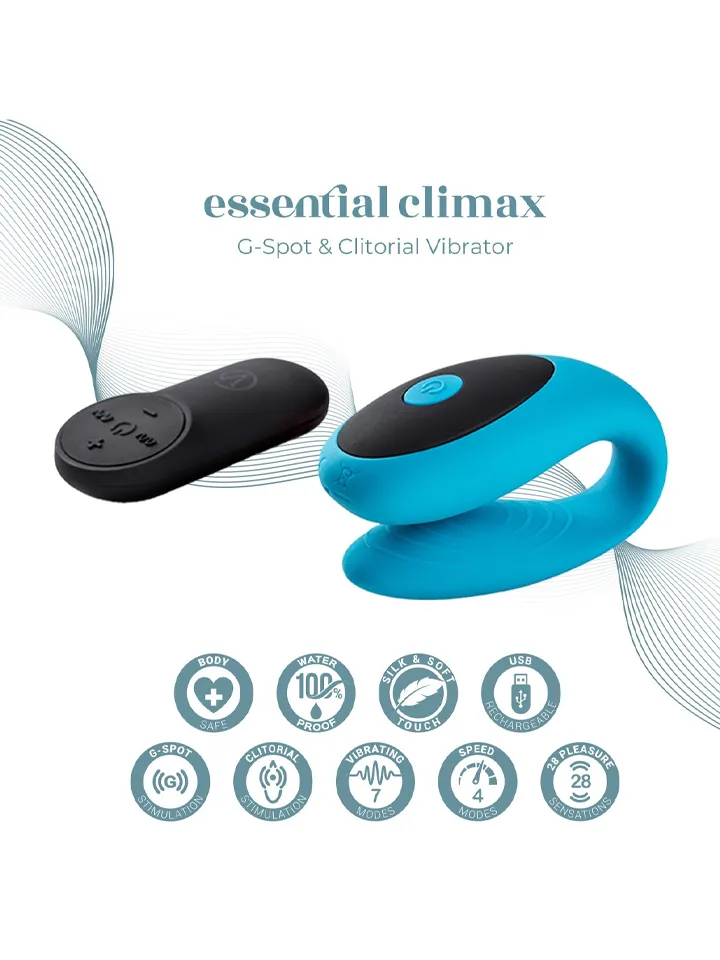 G-spot & Clitorial Vibrator Blue Parvibrator