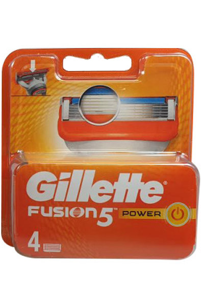 Gillette Fusion5 Power 4-pack Gillette rakblad