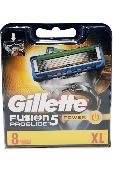 Gillette Fusion5 ProGlide Power 8-pack Gillette rakblad