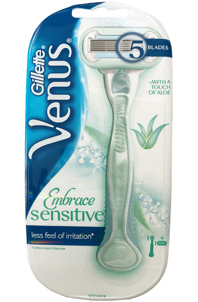Gillette Venus Embrace Sensitive Razor Venus rakhyvel
