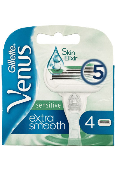 Gillette Venus Extra Smooth Sensitive 4-pack Venus rakblad